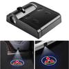 1/2pcs Car Door LED HD Welcome Courtesy Shadow Projector Lamp Logo Light For Mitsubishi Ralliart Lancer Outlander L200 Galant