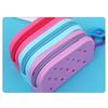 New Holes Coin Purse Mini Silicone Money Bag Zipper Card Holder