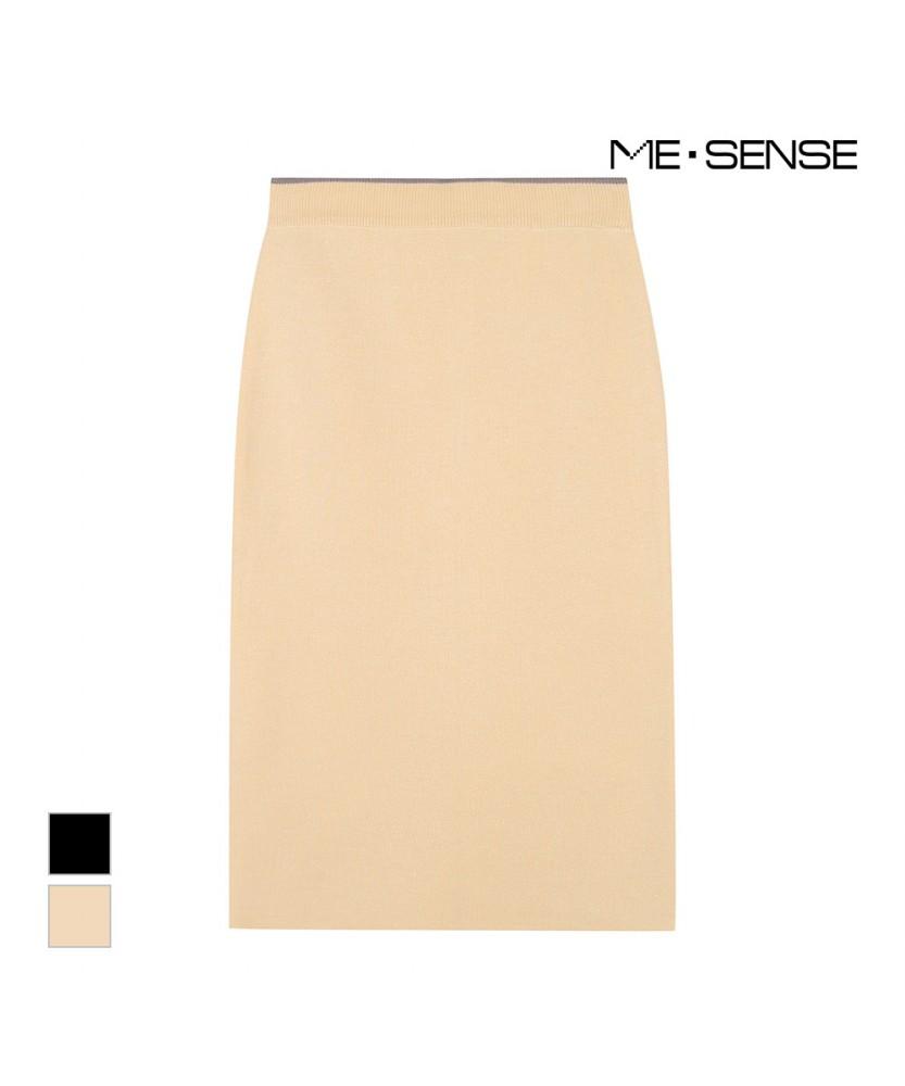 MESENSE Back Slit Knit Skirt_Mb13Ksm205Z