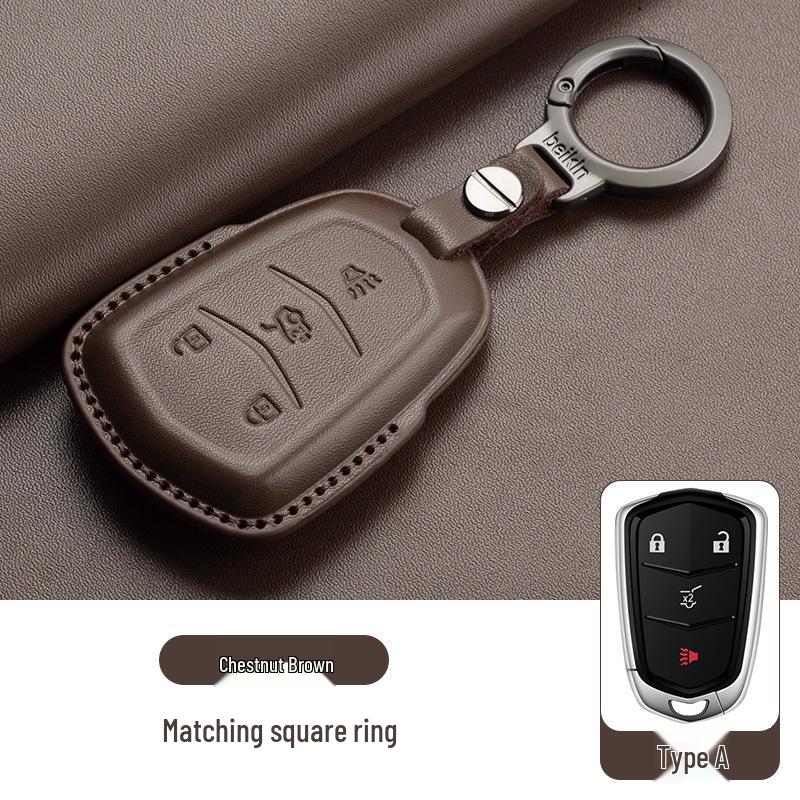 Cadillac Key Case for CT5, CT4, CT6, XT4, XT5, XT6 - Car Bag Buckle Shell
