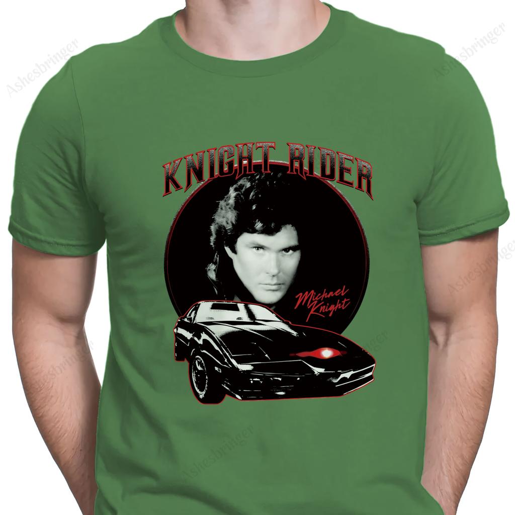 Knight Rider Michael Knight Graphic T Shirt Street Casual Style Tee for Men and Women