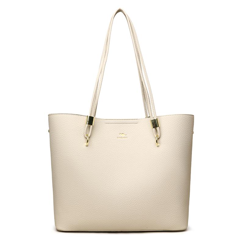 Women'S Large Capacity Tote Bag Elegant Minimalist Purse with Zipper Closure Spacious Work Bag for Women