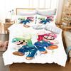 Super Mario Duvet Cover Set Comfortable and Warm Bedding Set for Decorating Your Bedroom and Enhancing Home Life for Teens Gifts