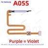 Aiinant Back Button Touch ID Finger Scanner Fingerprint Sensor Flex Cable For Samsung Galaxy A03 A04s A05s A06 A037F A047F A057F