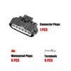 1 Set 6 Pin Throttle Position Sensor Connector Adapter Plug Clip Kit Universal