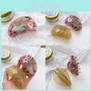Elegant Floral Acetate Hair Claw Clip For Women Beautiful Spring Style Accessory