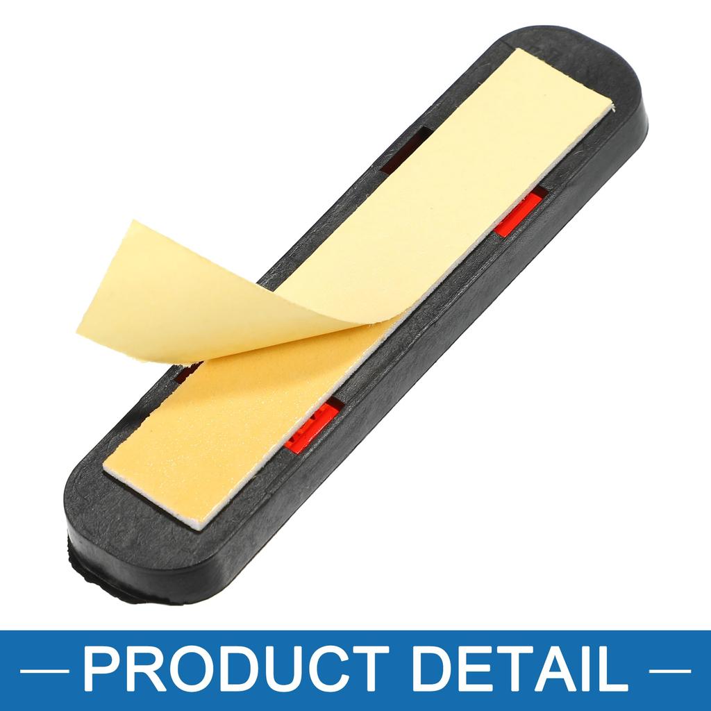 ABSOPRO Motorcykel Skoter Cykel Säkerhet Ekernyheter Självhäftande Plast Röd