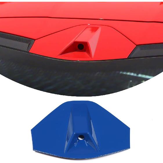 

Rear Decklid Camera Vent Cover Compatible with Chevrolet Corvette C8 2020-2023, Car Roof Camera Overlay Trim, C8 Camera Decklid Accessories (Gloss синий