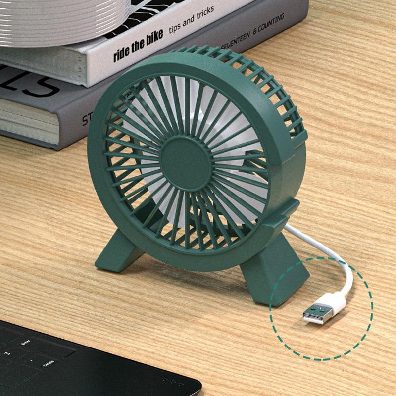 Portable USB Fan Silent Electric Cooling Fan for Laptop Desktop Home Office Outdoor Camping Mini Air Cooler Appliances