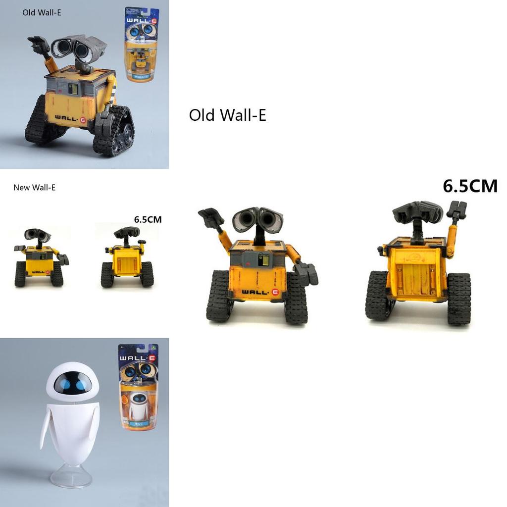 Niedliche Wall-E Eve Mini-Roboter-Actionfiguren – Geschenkidee für Kinder und Sammler