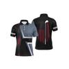 Trend 3D Golf Print Men's Fashion Name Team Name Short-sleeved Polo Shirt Casual Sports Polo Shirt