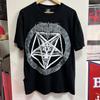 Vintage 1990er Necrophobic Spawned By Evil T-Shirt Schwarzmetall Verwaschen Größe L Unisex
