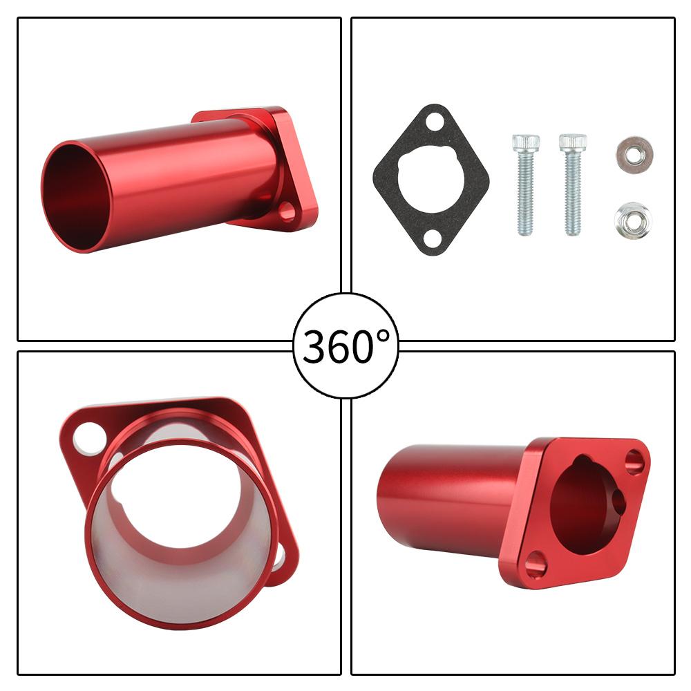 Motorcycle Carburetor Interface Universal for Mikuni VM22 PZ19 PZ26 Carb Accessories CNC Intake Pipe Manifold Dirt Bike Adapter