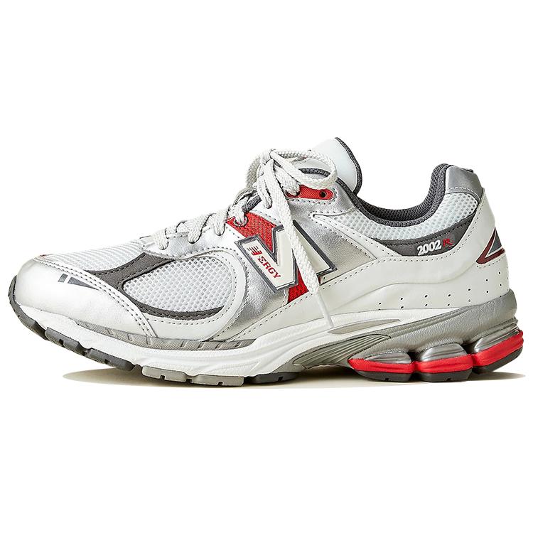 

новые New Balance 2002R Серебристый металлик Командный красный 44