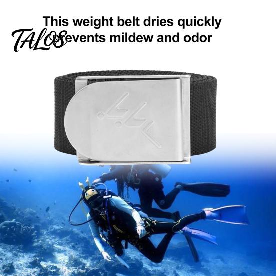 Professional Adjustable Diving Weight Belt with Buckle for Snorkeling