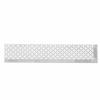 Stainless Steel Mesh Ruler 3 Sizes Precise Scale Plum Blossom Measuring Tool Polished Edge Craft Positioning Ruler