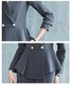 Elegant Professional Skirt Suit for Autumn & Spring - Ideal for Front Desk Managers & Interviews