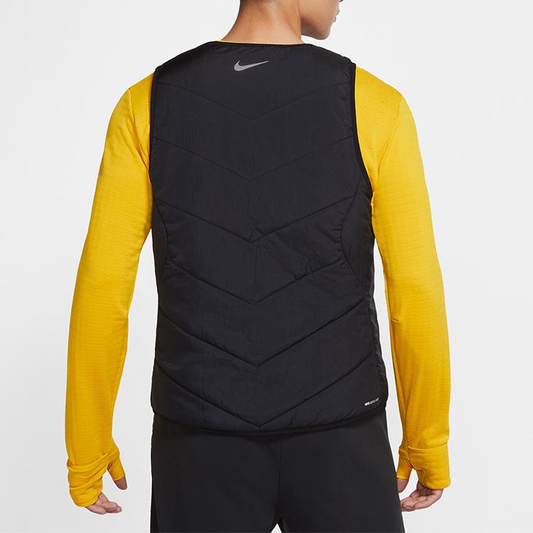 Nike Aerolayer Wild Run Running Vest Men Tops Black CU6059-010