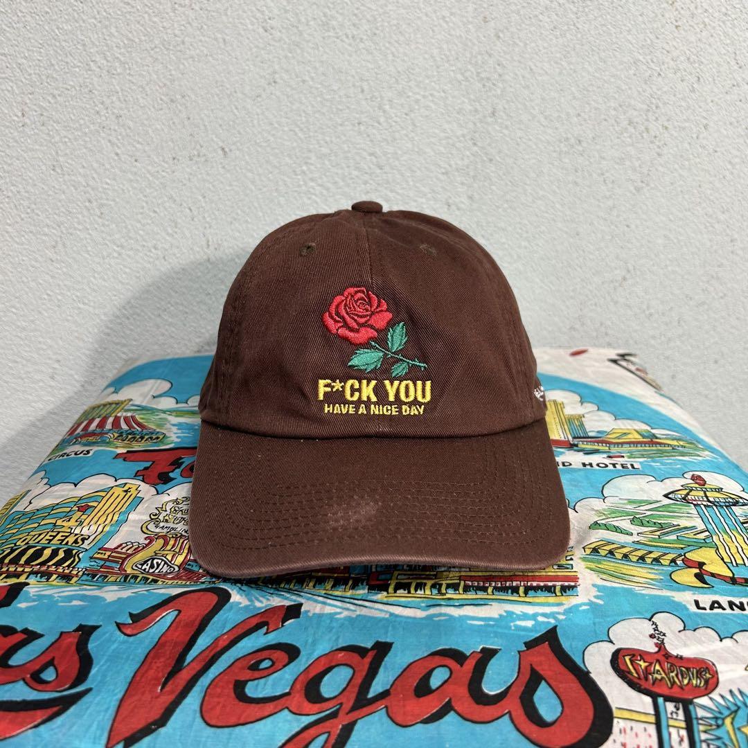 

[USED] Fuck you cap OLD embroidered Y2K retro corporate cap
