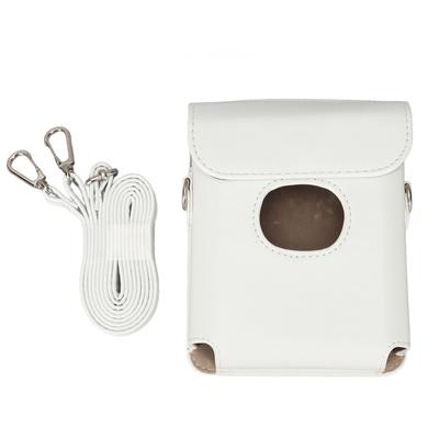 PU Leather Carrying Case Vintage Anti Scratch Camera Bag with Shoulder Strap for FujiFilm Instax