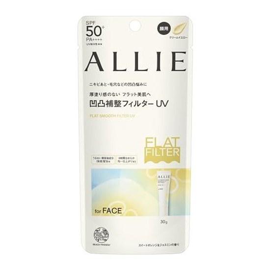 Allie Chrono Beauty Flat Smooth Filter UV Achieves beautiful skin without heavy application. Unevenness correction UV. SPF50+/PA++++/UV water . Super