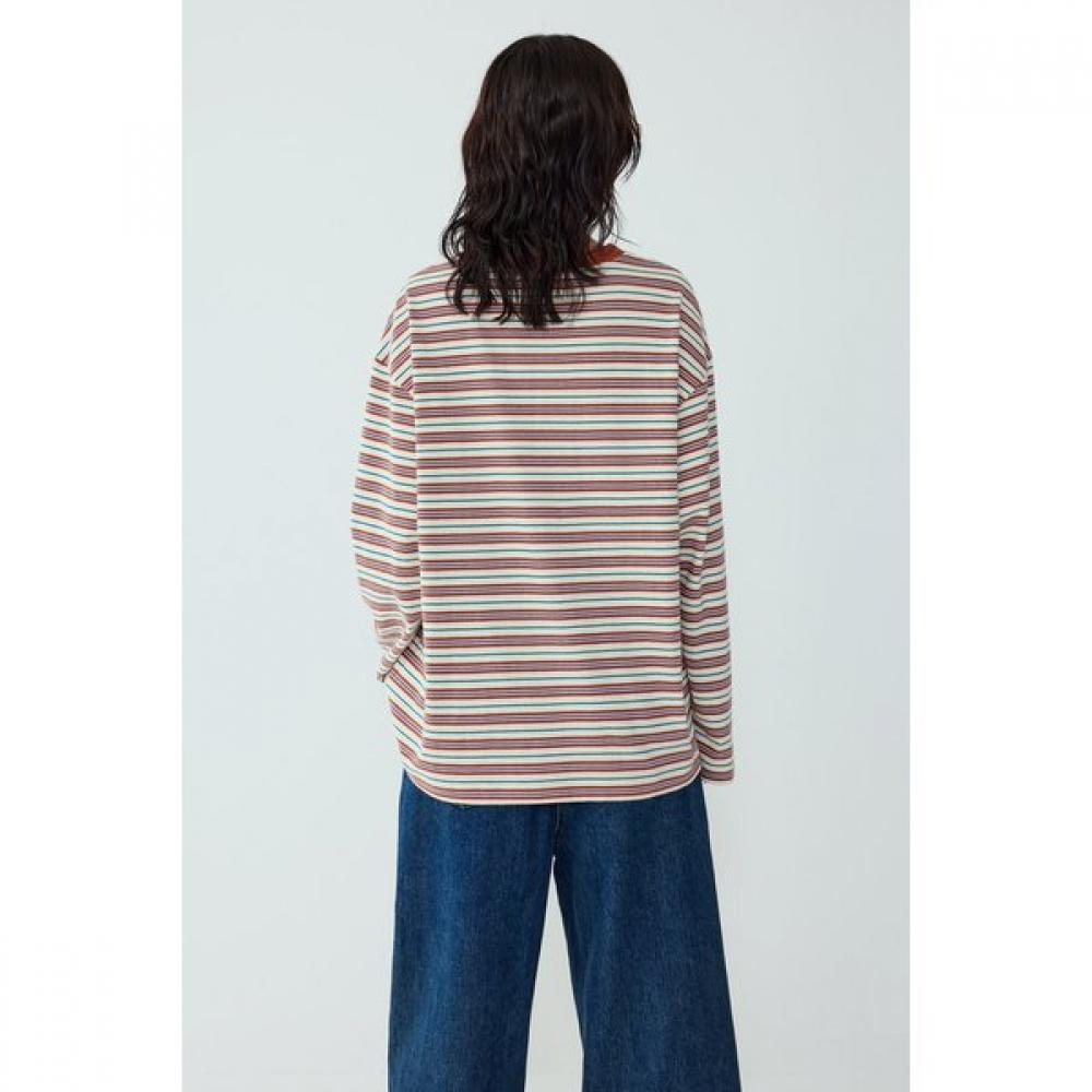 MulTi STripe Long Sleeve T shirT  9175322975cT 