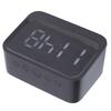 Ceas Digital cu Boxă Wireless Afișaj LED Ceas deșteptător Reîncărcabil cu Player Muzică MP3 pentru Persoanele care Dorm