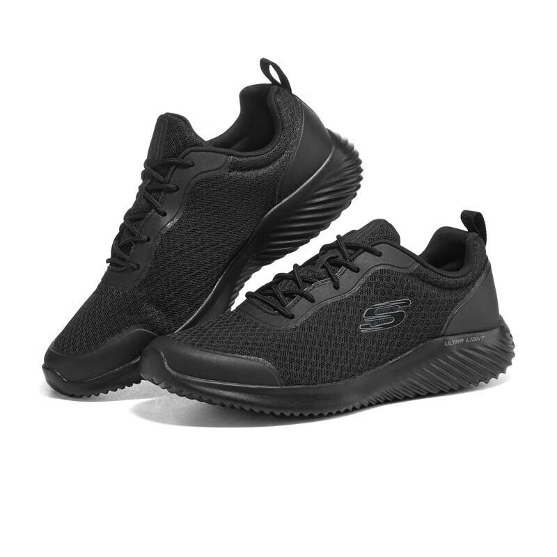 Skechers Men's 232005-BBK Mesh Breathable Sports Shoes