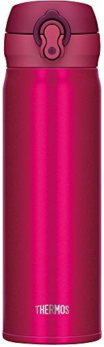 

Thermos Flask Vacuum Insulated Travel Mug [One-Touch Open Type] 16.9 fl. oz. (0.5 L) Strawberry Red JNL-502 SBR