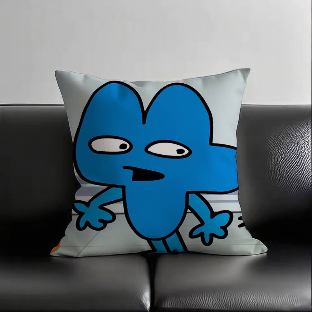 1 Stück Lustige Anime BFDI Kissenbezug Quadrat Schlafzimmer Sofa Freizeit Komfort Kissen Auto Wohnzimmer Heimdekoration