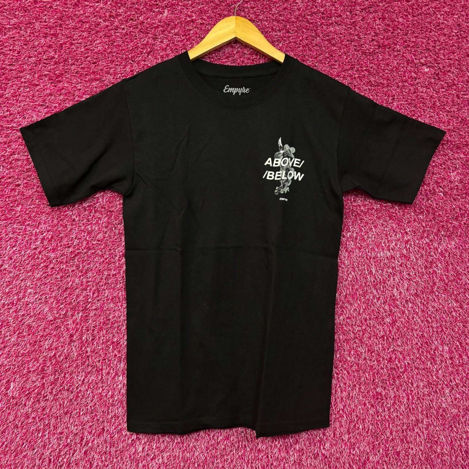 Empyre Above Below Wild Orchid Flowers T-Shirt Small XXXL