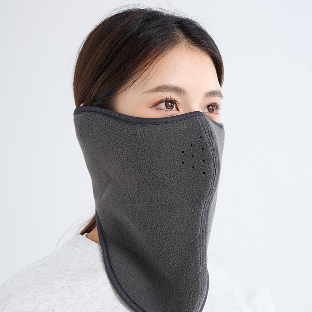 Winter Outdoor Skiing Riding Masked Warm Windproof  Breathable Half Ski Mask Scarf Motorbike Cycling Bicycle Biker Mask