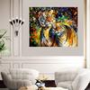 5D-Diamant, quadratisch/rund, Diamant-Stickerei, bemalter Tiger, DIY-Mosaik, Heimdekoration
