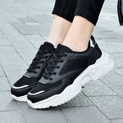Daddy Schuhe Damen ins Tide 2025 Herbst neue Plateau Casual Frühling und Herbst Damen kleine weiße Sneakers