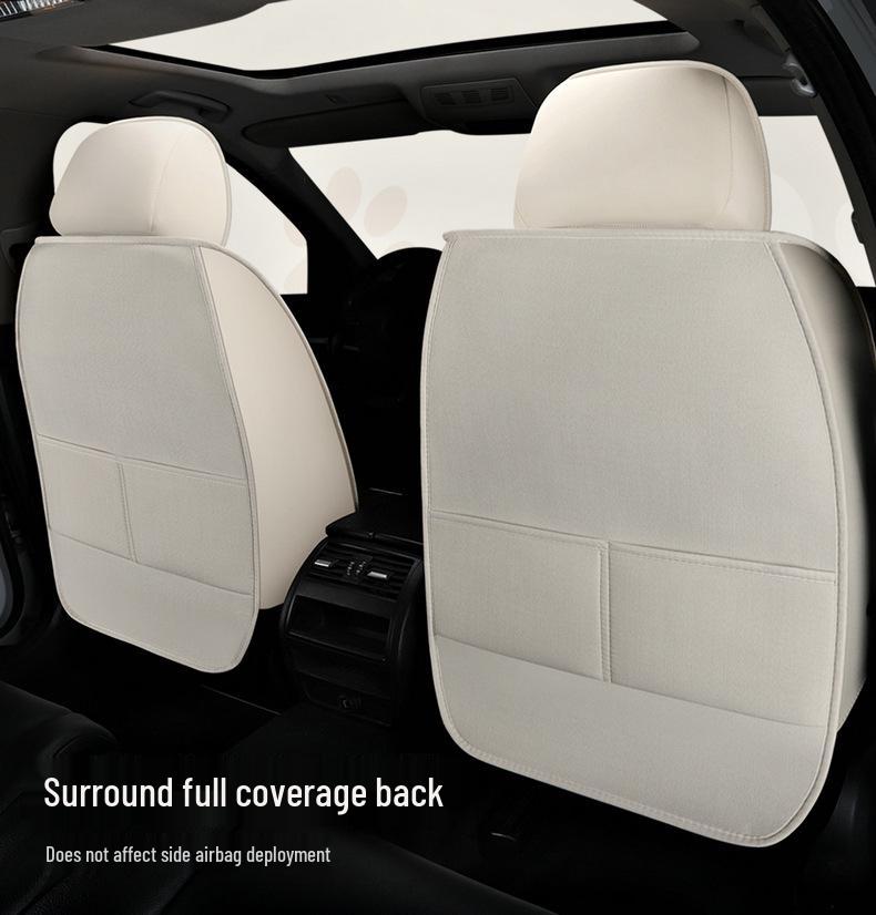 Universelles Leinen-Autositzkissen für Corolla, Civic, Sylphy & mehr - Vier Jahreszeiten