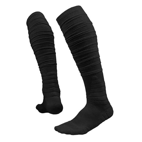 

Сборчатые футбольные носки Эластичные спортивные носки до колена Очень длинные носки с мягкой подкладкой для мужчин женщин Футбол Бейсбол Софтбол M