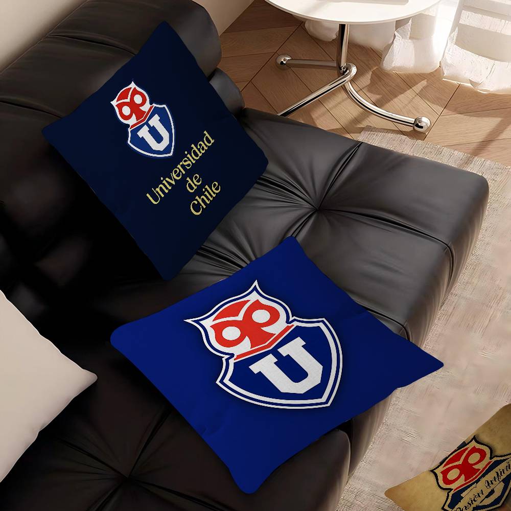 Chile U-University Logo Cushion Cover Inches Farmhouse Decor Home Throw Pillow Covers For Couch Decorations