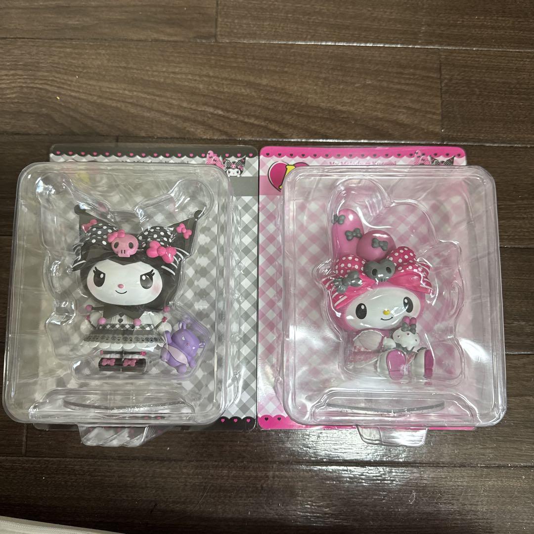 

[USED] My Melody Kuromi Happy Lottery A Prize Set of 2