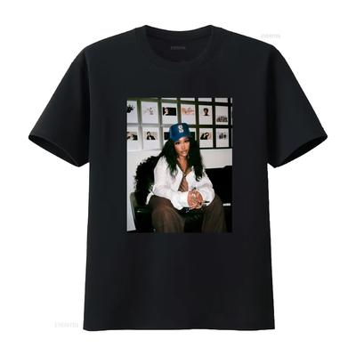 SZA Vintage T Shirt Music RnB Singer Rapper New Bootleg 90s Black Hip Hop PhotoshooT For Fan Vintage Washed
