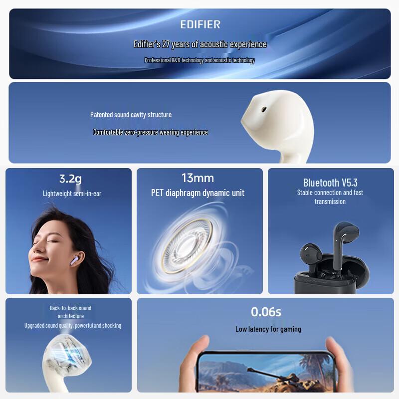 Edifier Zero Air True Wireless Earbuds