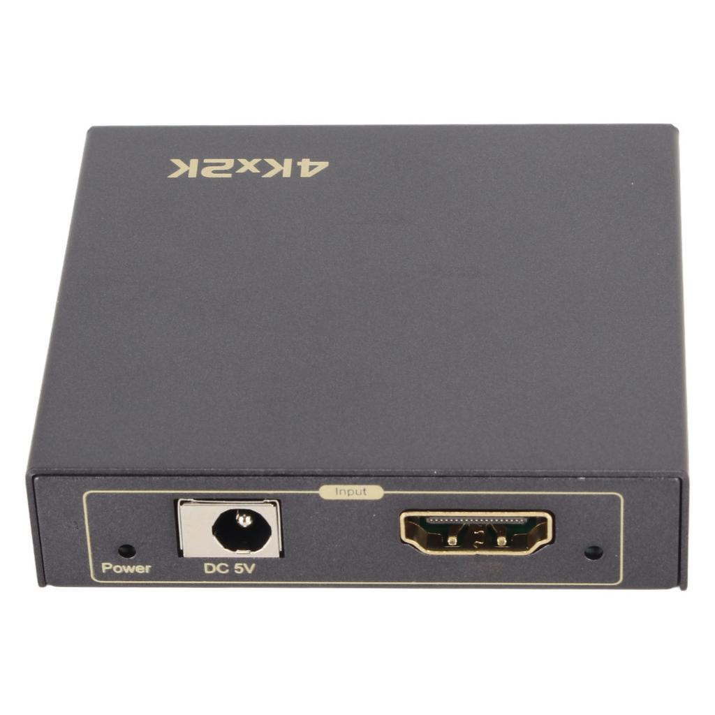 HD Multimedia Interface Extractor Version 1.4 4K 30Hz Fiber Optic 5.1 3.5mm Output Sound Extractor
