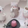 Capped Mug Cat Coffee Mug With Spoon Coffee Pots Cute Milk Tea Cups  Water