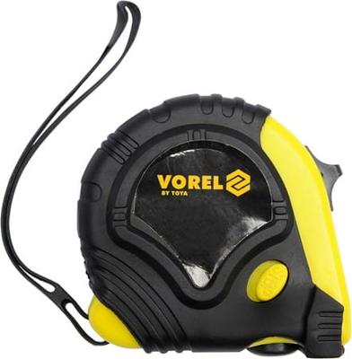 Vorel Rolled Measuring Tape With Rubber Cover 5M X 19Mm