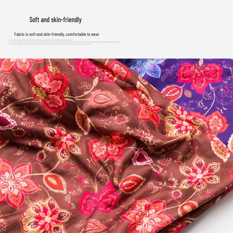 Dámská evropská a americká móda Prodyšná pletená čepice s potiskem a nákrčník