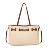 Simple and fashionable bag tote shoulder women's versatile satchel new large-capacity commuter bag