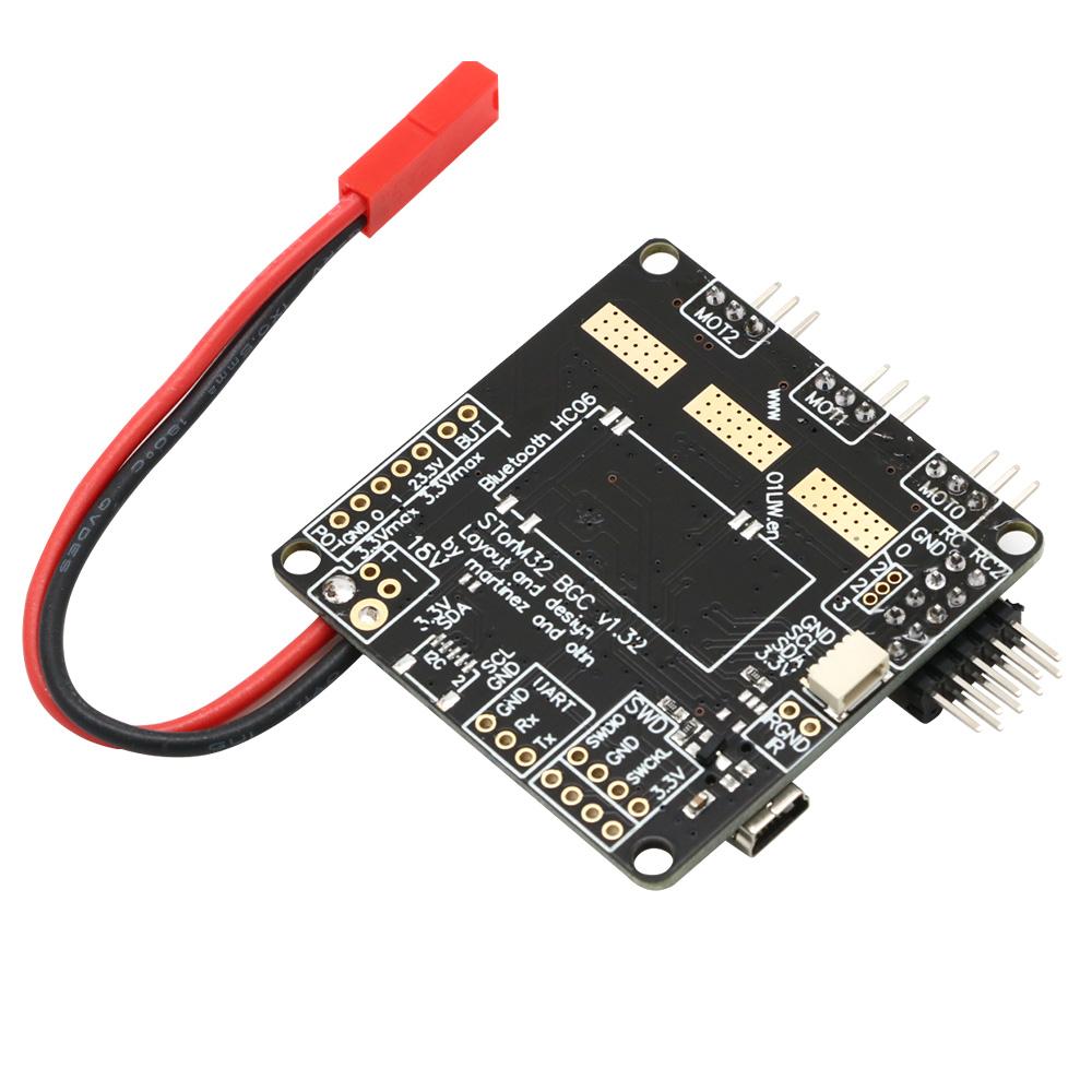 Storm32 BGC 32Bit 3-Axis Brushless Gimbal Controller Board V1.32 DRV8313 Motor Driver for RC Drone Aircraft Model