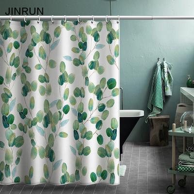 Bathroom Thickened Waterproof Curtain Mildew Proof Shower Curtain Shower Partition Curtain Shower Curtain Bathroom Curtain Free Perforation