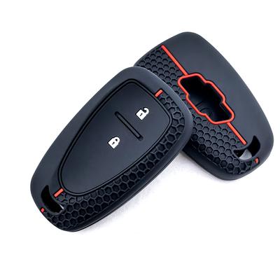 Silicone Rubber Car Key Cover Case For Chevrolet Cruze Spark  2 Buttons Excellent Smart Remote Fob Key Shell Holder