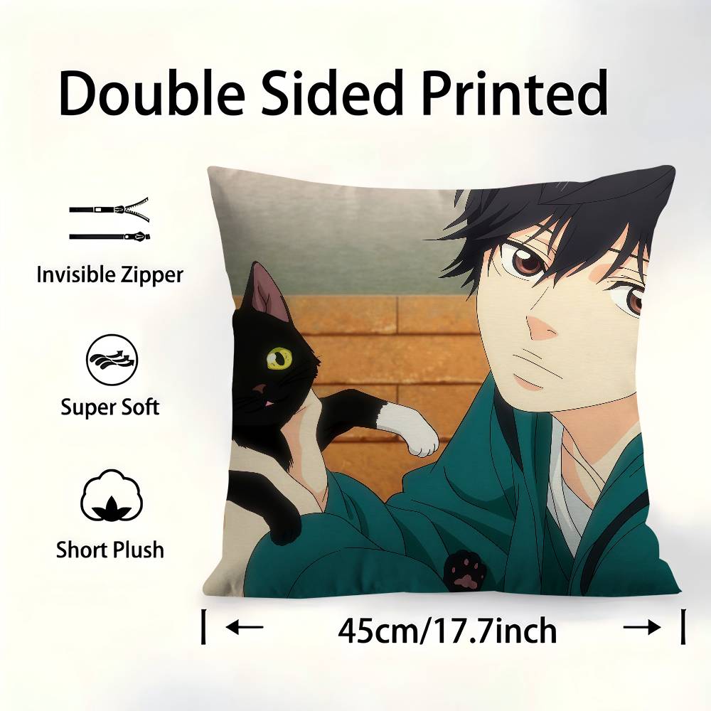 Blue Spring Ride Personalized Pillow Dust Cover Bedroom Kids Party Decoration Pillowcase Birthday Children Gift