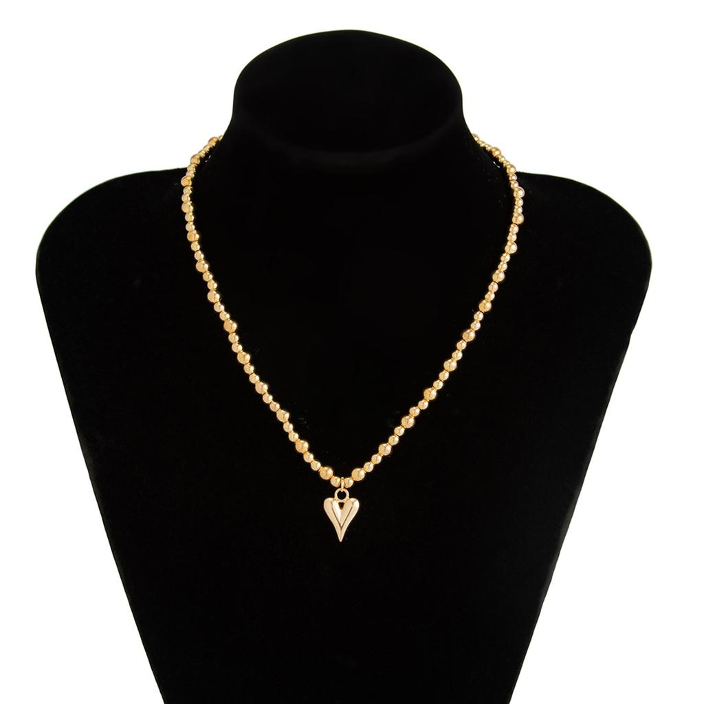 Accessories Beaded Handmade Bead Necklace For Women, Versatile Collarbone Love Necklace